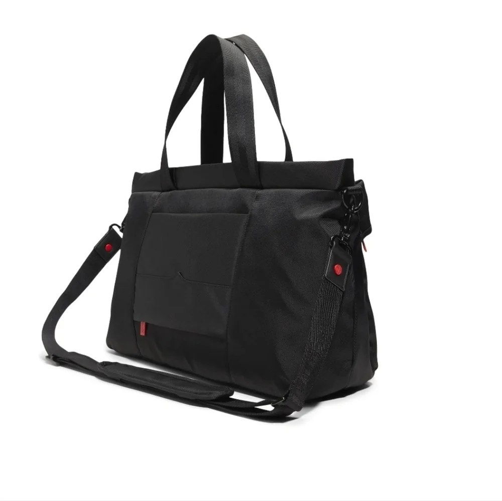 🖤🔹️Hunter🔹️ Black 12in Transport   Textile Duffle Bag In Black Weekender - Picture 9 of 9